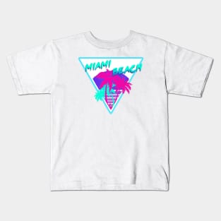 Miami Beach design Kids T-Shirt